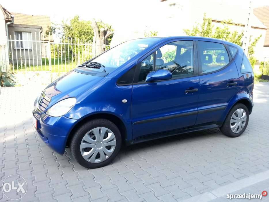 MercedesBenz Klasa A W168 Avantgarde skóry klima niebieski Kostrzyn
