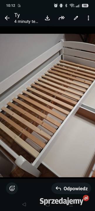 Łóżko drewniane Międzyrzecze Górne