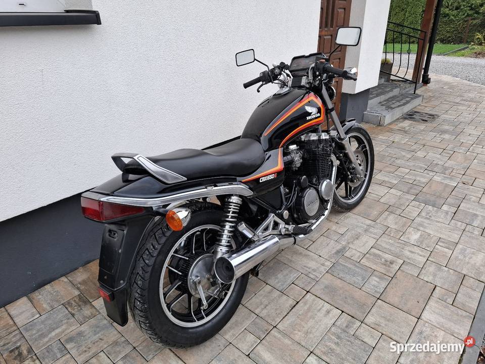 Honda cbx 650E 1989 przebieg 77 55kw Chobrzany