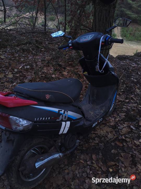 Skuter 50ccdrugi silnik 80ccdużo innych części Benyco