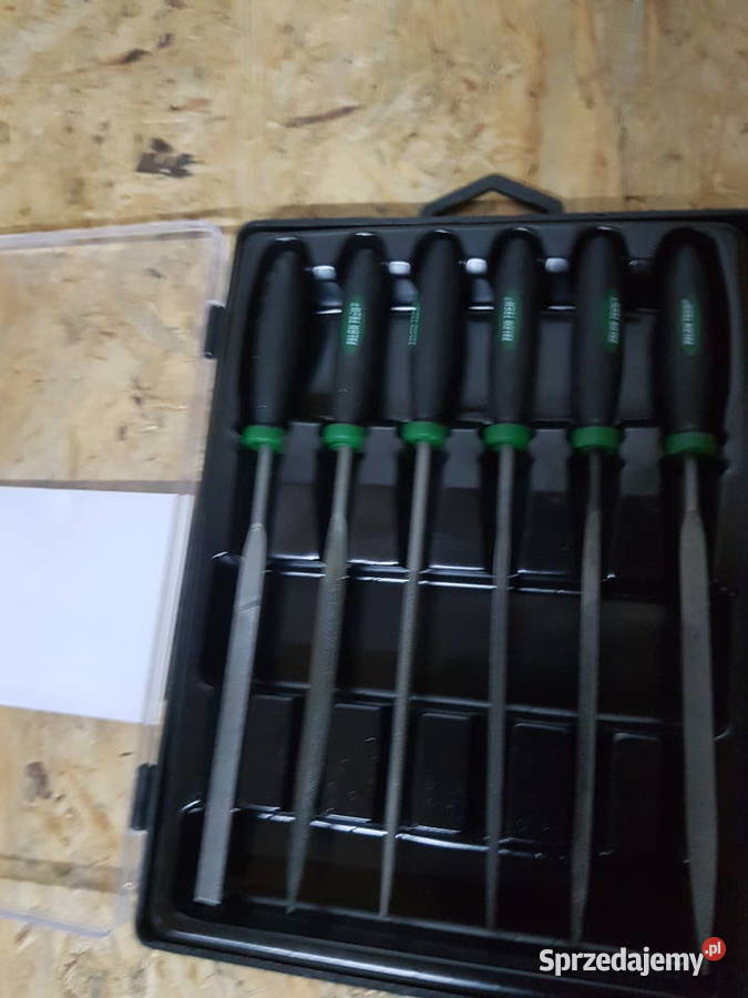 ZESTAW KOMPLET PILNIKÓW PILNIKI IGLAKI 6 IGLAKÓW wielkopolskie sprzedam