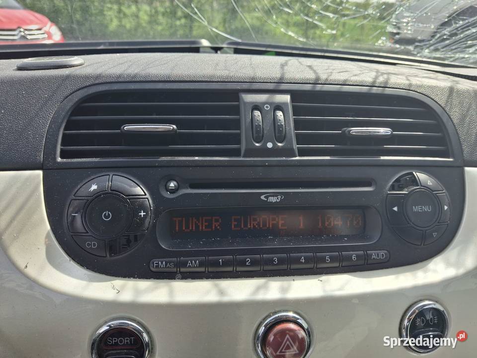 Fiat 500 2009r 14 benzyna klimatyzacja alufelgi nieuszkodzony Warszawa sprzedam