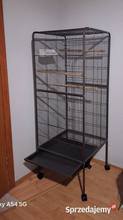 Duża klatka ptaków Woliera stojąca Brodnica