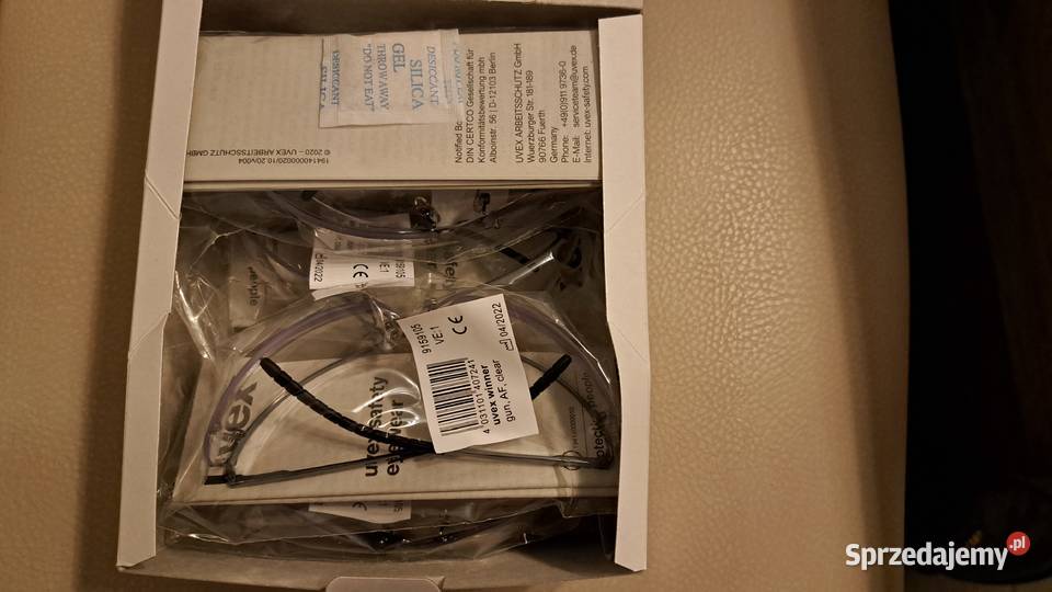 Okulary ochronne UVEX WINNER GUN AF CLEAR