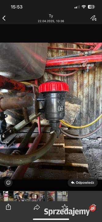 Opryskiwacz pilmet 400l Lubnowy Małe