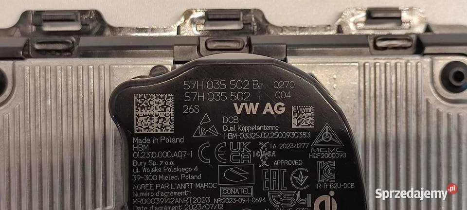 VW TAYRON MODUŁ ŁADOWARKI BEZPRZEWODOWEJ dolnośląskie