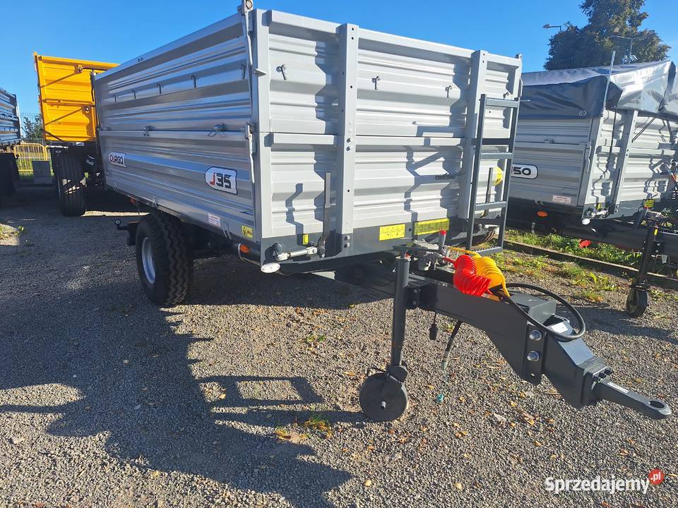 Przyczepa jednoosiowa rolnicza BBC Cargo J35 Lipnik