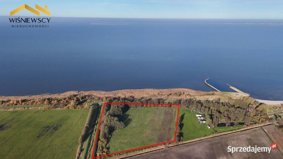 Działka Zalewem Wiślanym Kadyny 252ha rekreacyjna