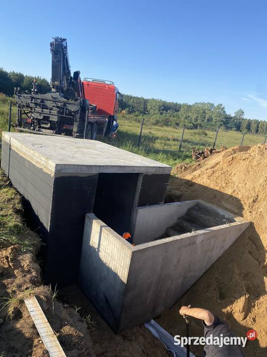 Piwnica betonowa Piwniczka z betonu Ziemianka wielkopolskie Chodzież