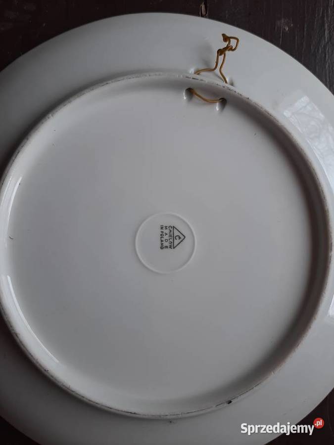 Talerz wiszący Polska Bułgaria 65 r Oryginał Warszawa