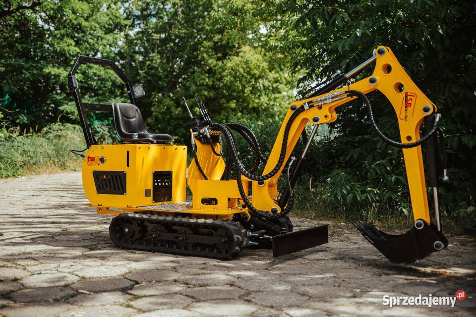 MINI KOPARKA GĄSIENICOWA MSTE113 JSB kujawsko-pomorskie Lubicz Dolny sprzedam