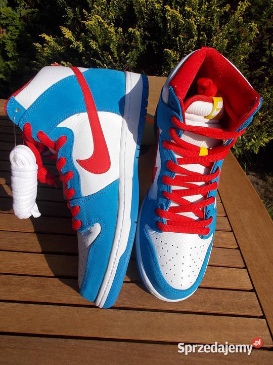 Eur445 US105 Nike SB Dunk High Doraemon Nike Poznań