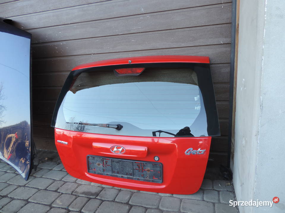 TYLNA KLAPA BAGAŻNIKA HYUNDAI GETZ FL KOLOR HL Nowy Sącz