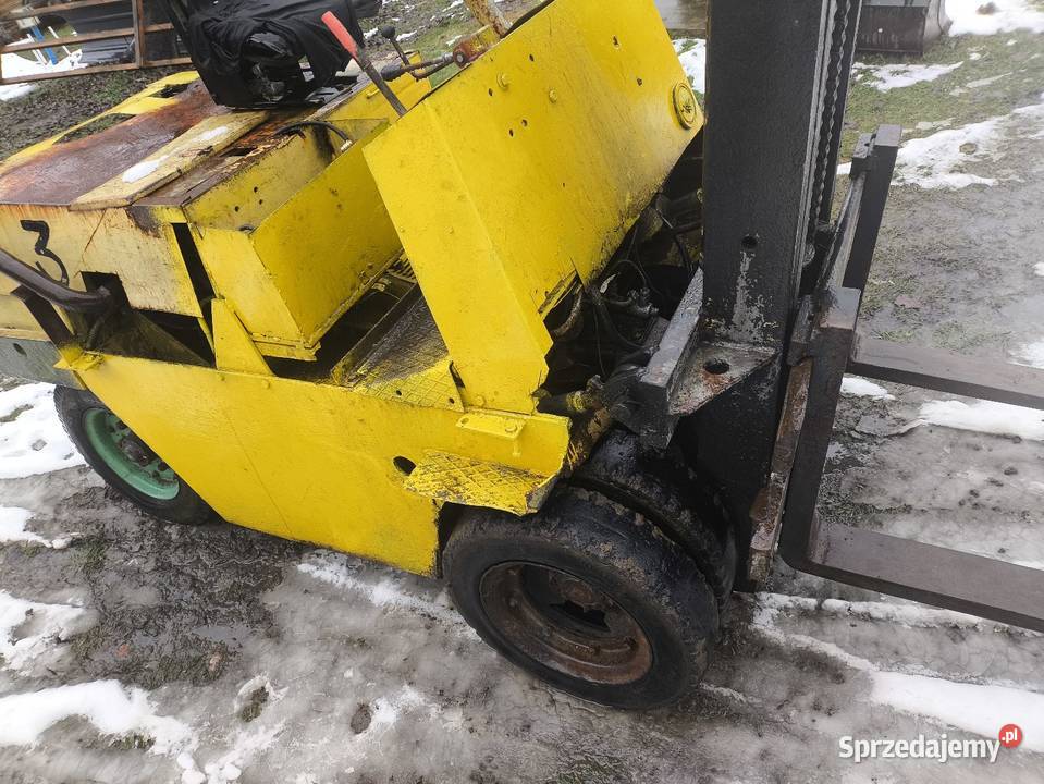 Wózek widłowy GPW Gliwice 3p silnik