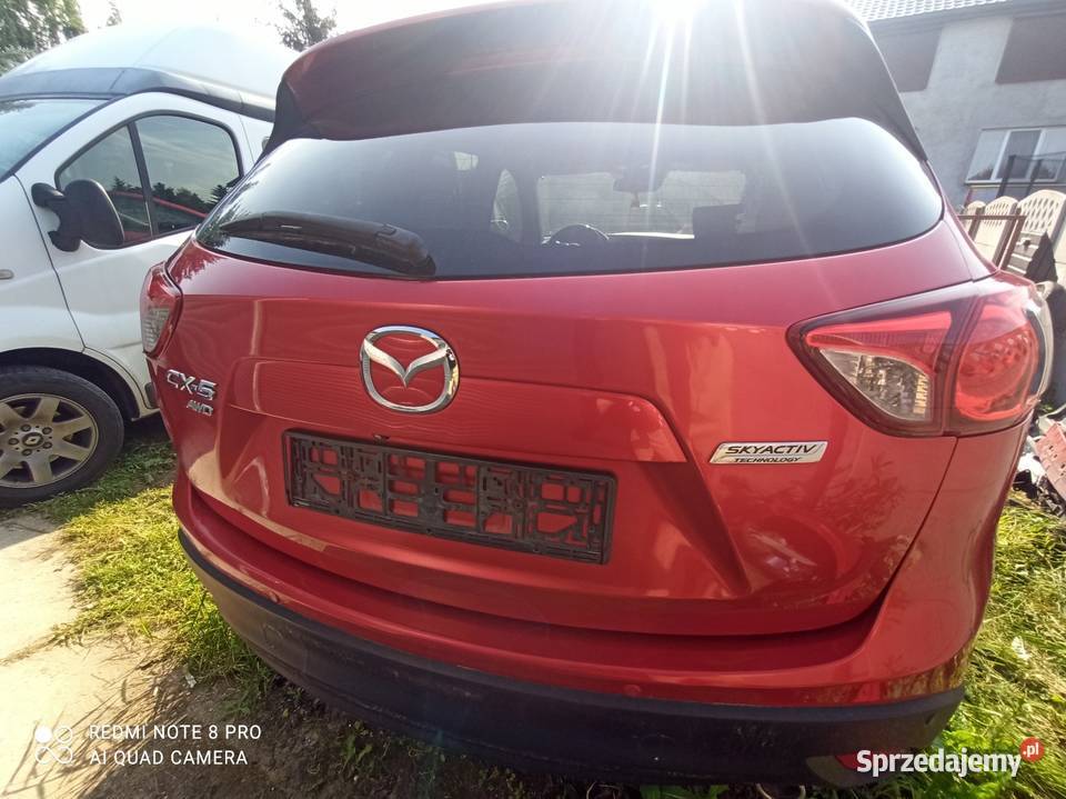 Klapa bagażnika Mazda CX5 CX5 2014r 41V Dobra sprzedam