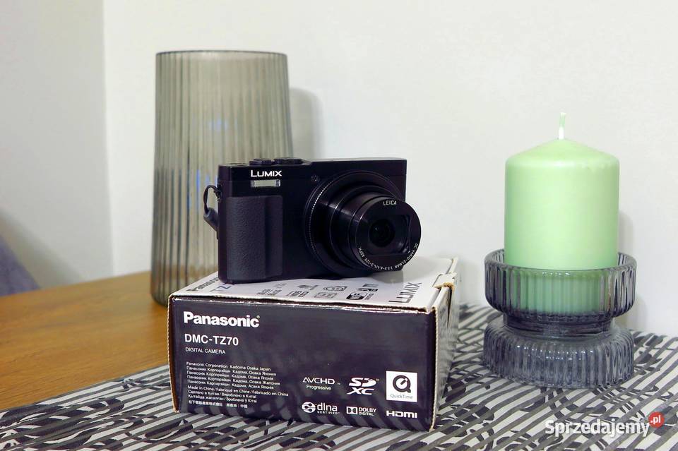 Panasonic Lumix TZ70 30x opt 12 Mpx RAW 3D WiFi Pabianice