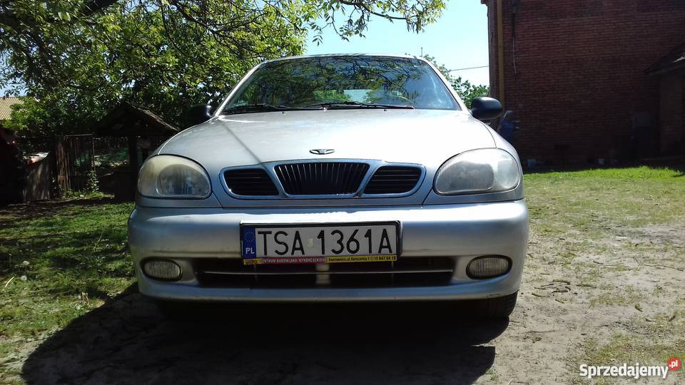 Daewoo Lanos 15 Srebrny stan CD Lanos Daewoo Kamieniec