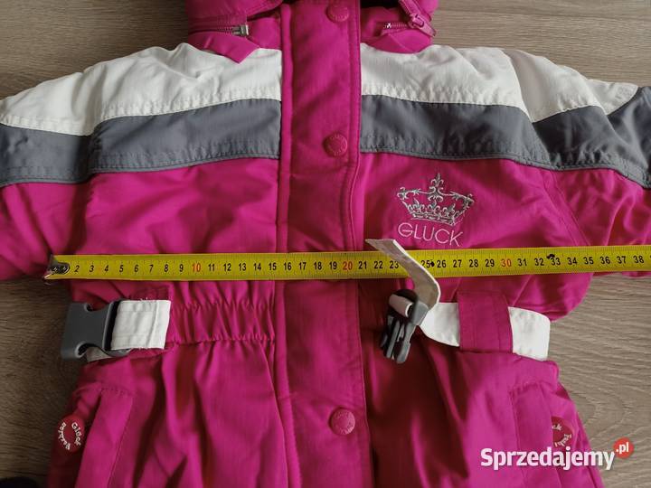 Kombinezon zimowy dziewczęcy fuksjowy Gluck Płock
