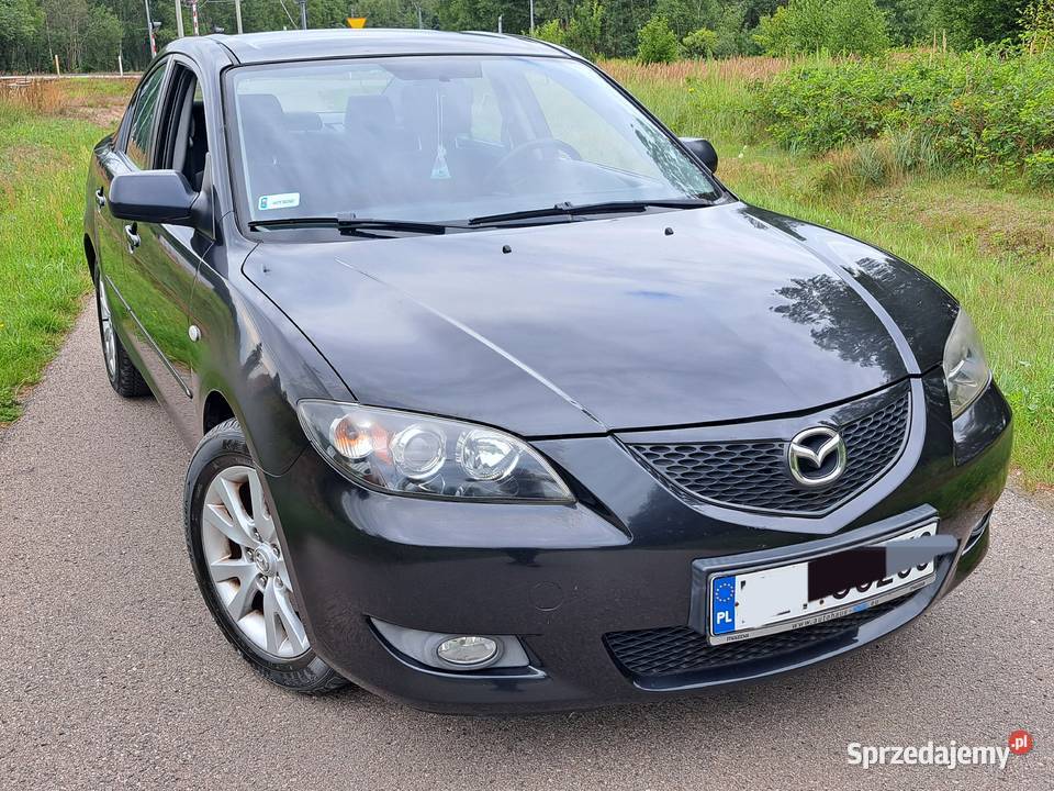 Sprzedam ładną Mazdę 3 16 benzyna 2005r sedan Żyrardów