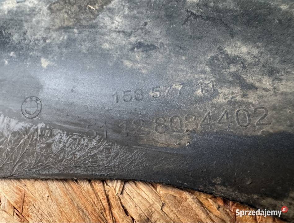 Spoiler dół listwa zderzaka tył dolna bmw m3 g80 Części samochodowe