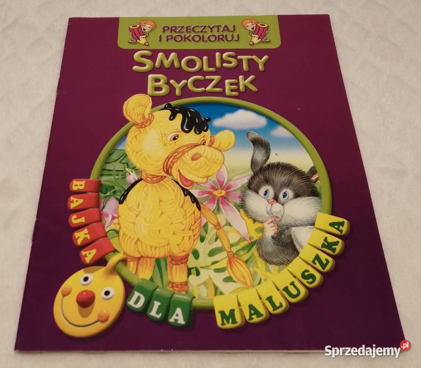 Smolisty byczek Bajka maluszka Książeczki dzieci Czeladź