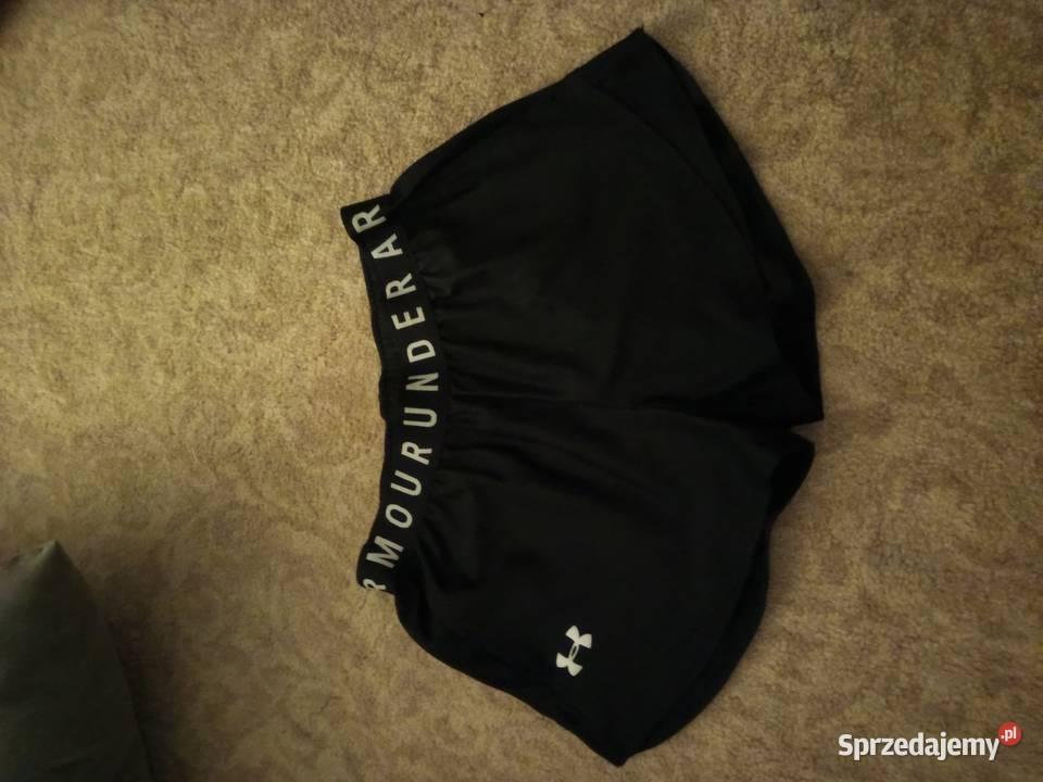 spodenki under armour czarny