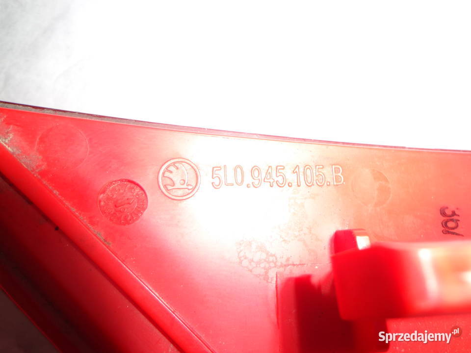 Skoda Yeti Odblask czerwony lewy tylny Łódź