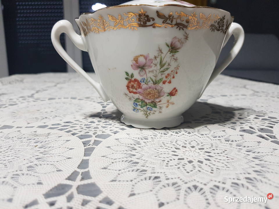 Cukiernica porcelana francuska Wola Podłężna