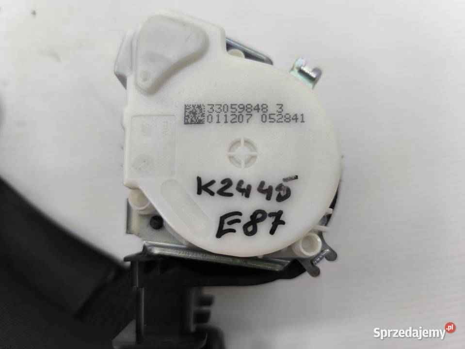 PAS BEZPIECZEŃSTWA LEWY PRZÓD BMW 1 E87 E81 LIFT