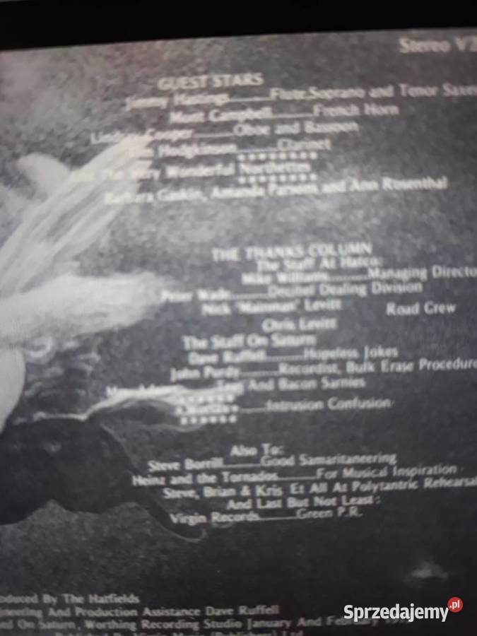 Archiwum Prog Rocka HATFFIELD The Rotters Club Rzeszów sprzedam