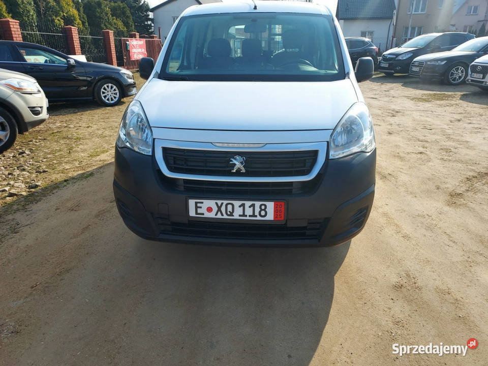 Peugeot Partner Sprawny z Pisemną Gwarancją 90KM Przasnysz