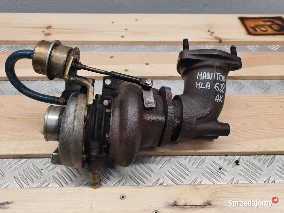Turbosprężarka Manitou MLA 628 Perkins AK wielkopolskie Wilkowo