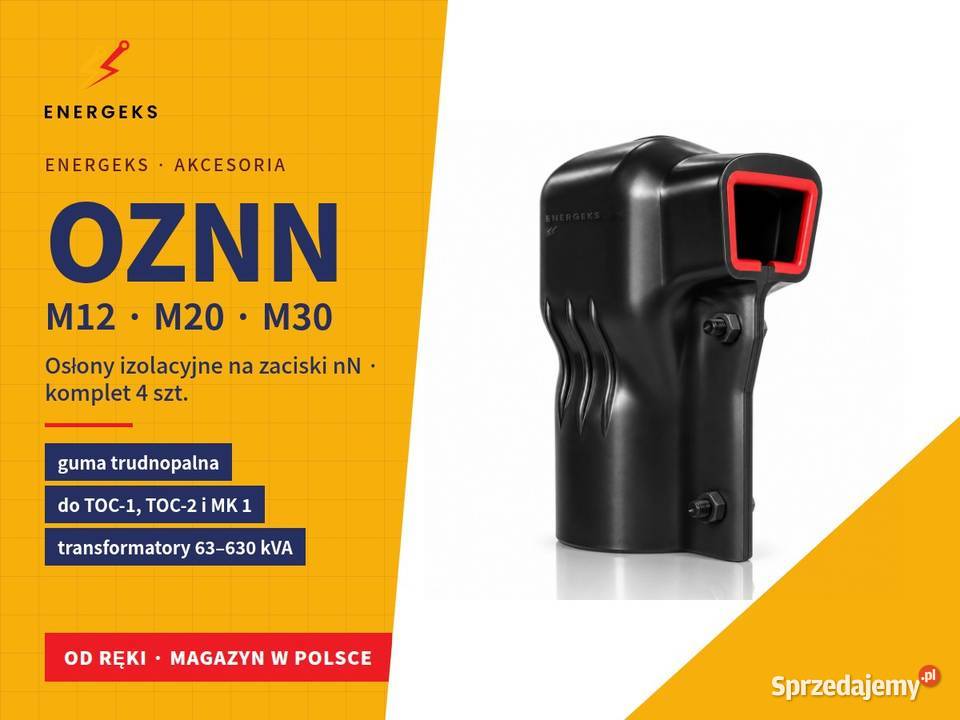 Osłony zacisków transformatora z gumy
