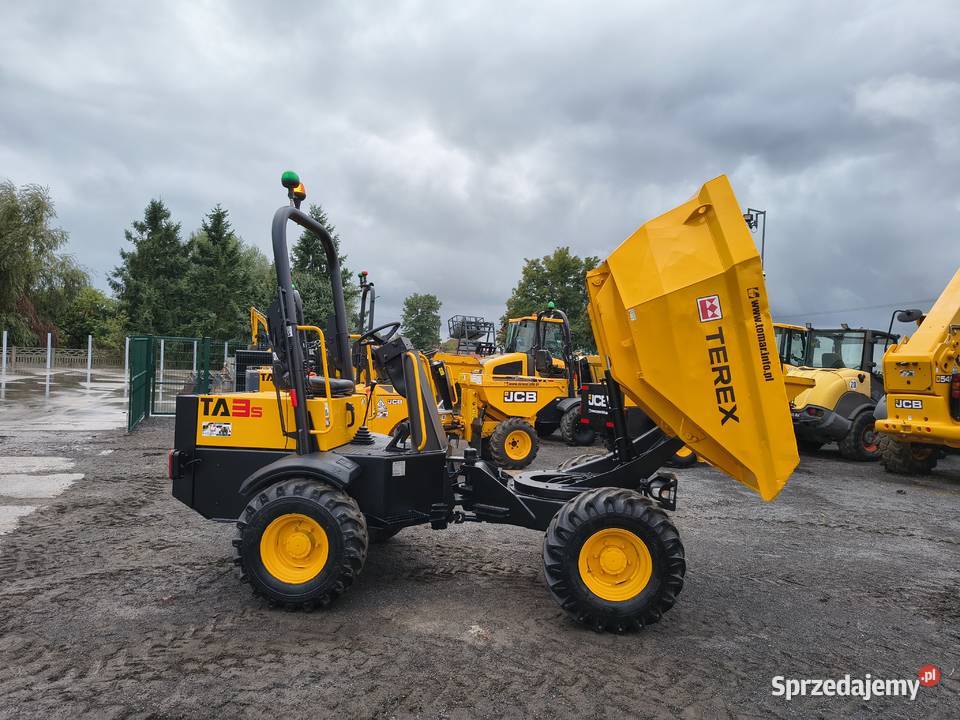 WOZIDŁO BUDOWLANE OBROTOWE TEREX 3 TONY JCB AUSA Rok produkcji 2014 Maszyny budowlane Krotoszyn