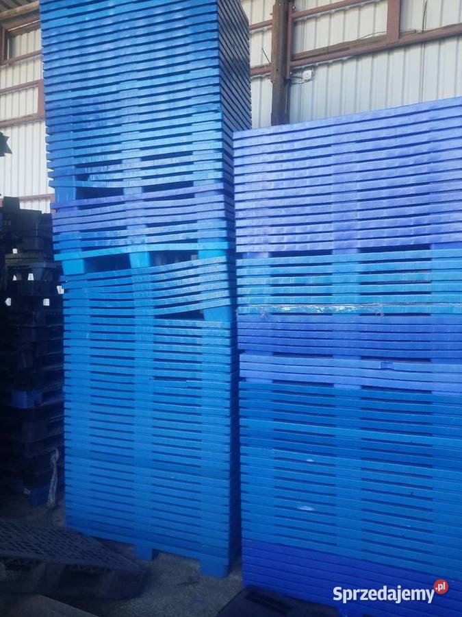 Palety plastikowe solidne 110x110 mazowieckie Goryń