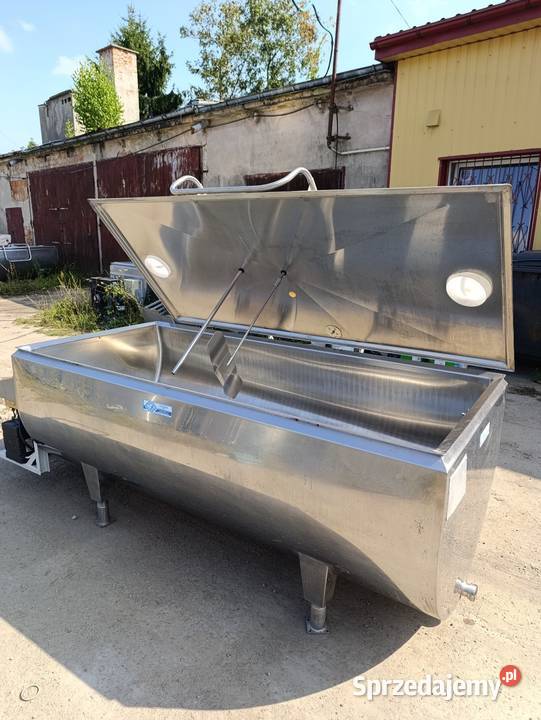 Schladzalnik mleka Japy 1200l zbiornik base Skaszewo Włościańskie