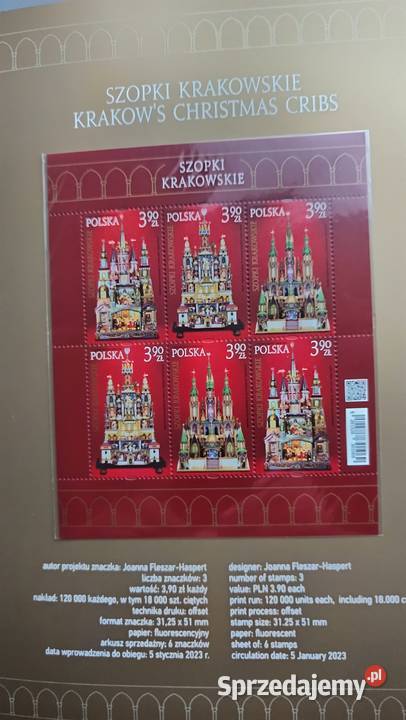 Folder Szopki Krakowskie plus arkusz Koronowo