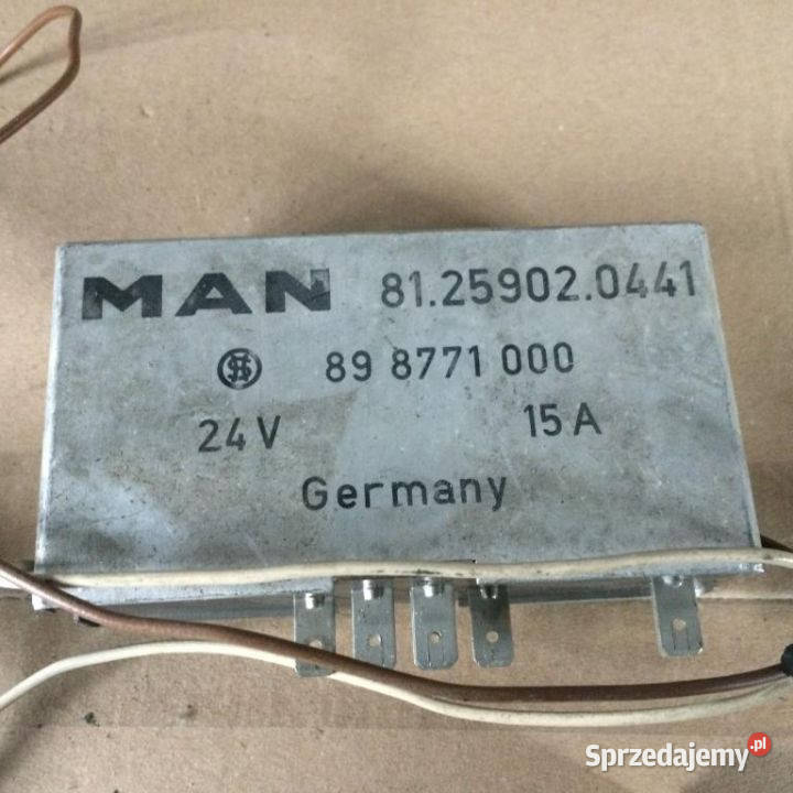 Sterownik Świecy Żarowej MAN 81259020441 Układ elektryczny lubuskie