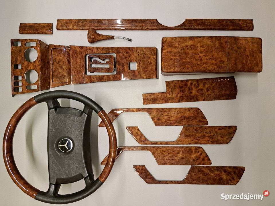 Mercedes renowacja drewna drewno panel dekor mazowieckie Siedlce
