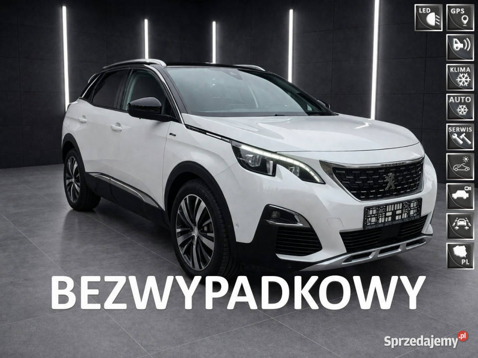 Peugeot 3008 15 manualGTlinekamery garażowany małopolskie