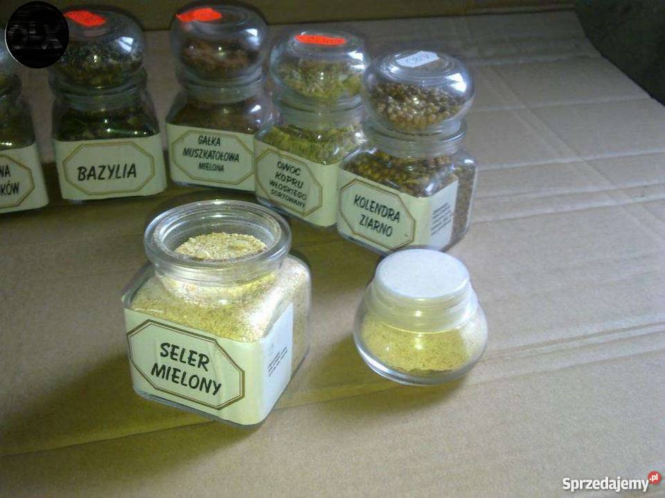 Ozdobne słoiczki z przyprawami Konarzew