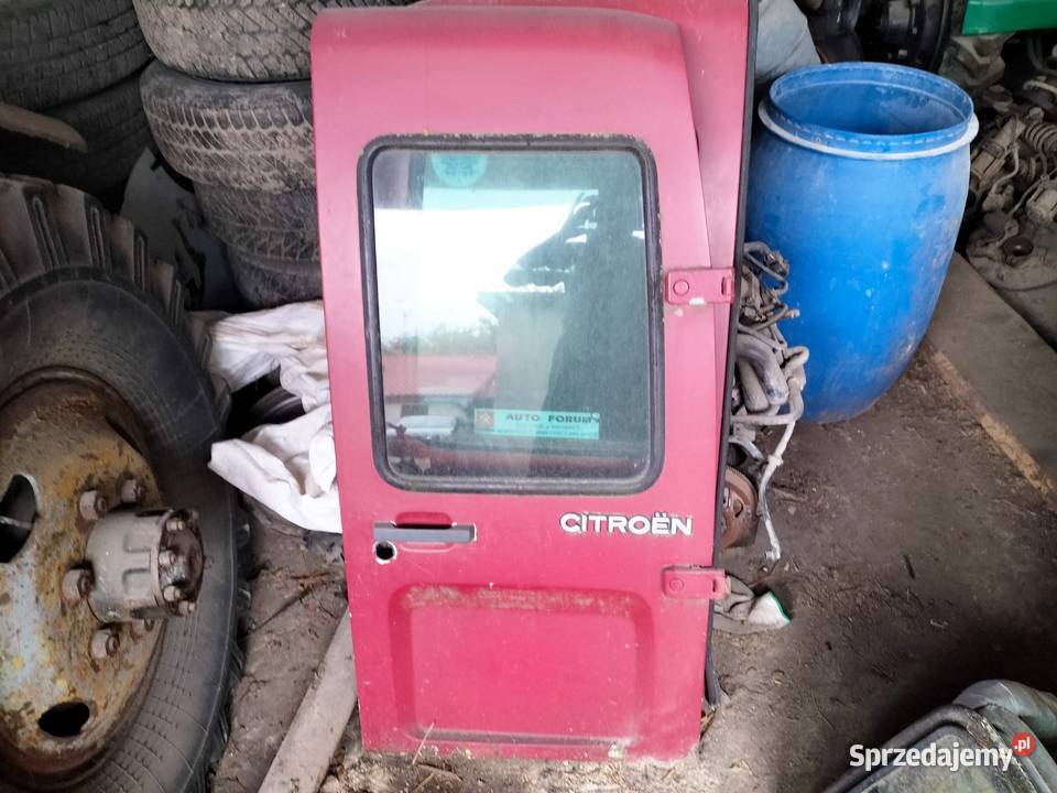 CITROEN C15 DRZWI TYŁ PRAWE LEWE SZYBA TYŁ TYLNA Kamień-Kolonia sprzedam