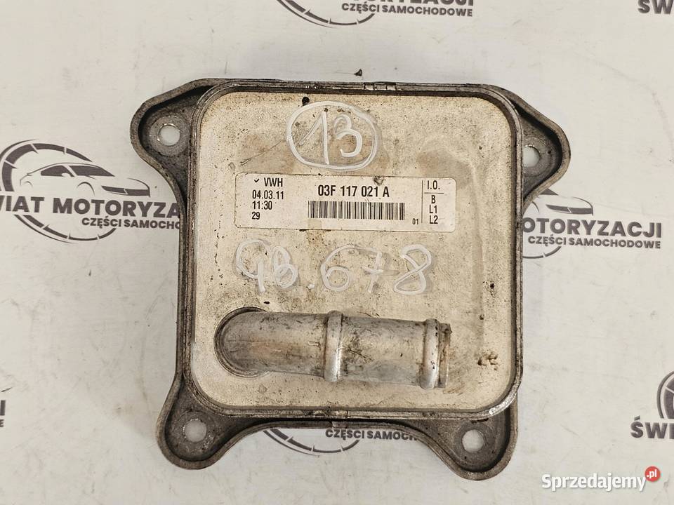 AUDI SEAT SKODA 12 TSI CBZ 86 chłodniczka oleju świętokrzyskie