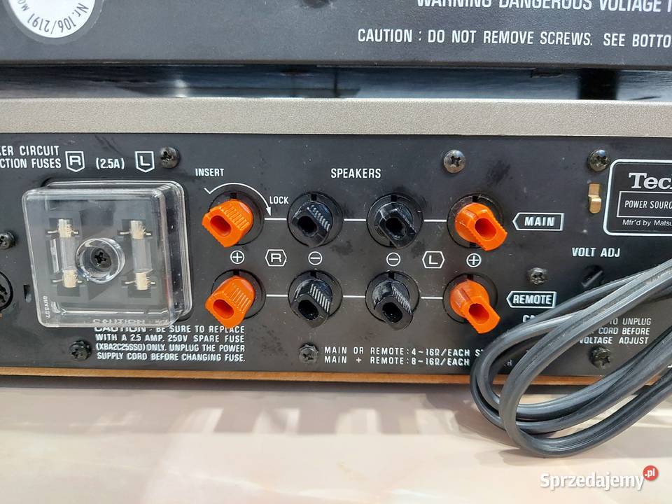 Technics Amplifier SU8022 and Technics Tuner Łapy