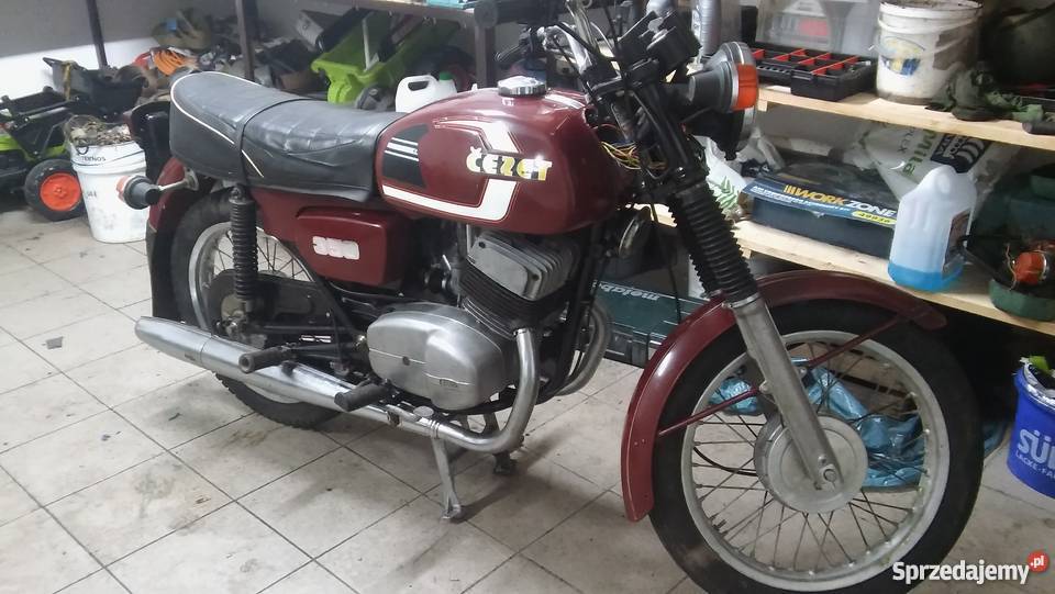 JAWA CZ CEZET 350 model 4725 ORYGINAŁ Budzyń
