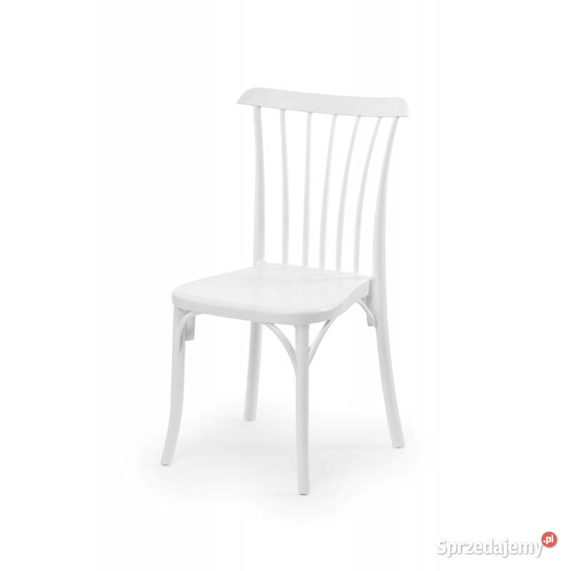 Krzesło krzesła kawiarniane  PATYCZAK RETRO białe