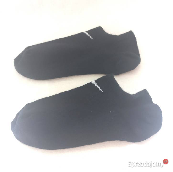 Skarpetki czarne Niskie sportowe r 3538 Nike Białystok