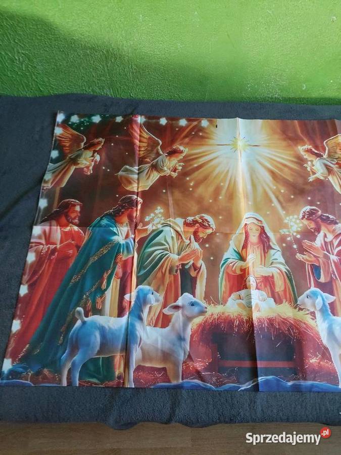 Baner ścienny z motywem świątecznym Piotrków Trybunalski