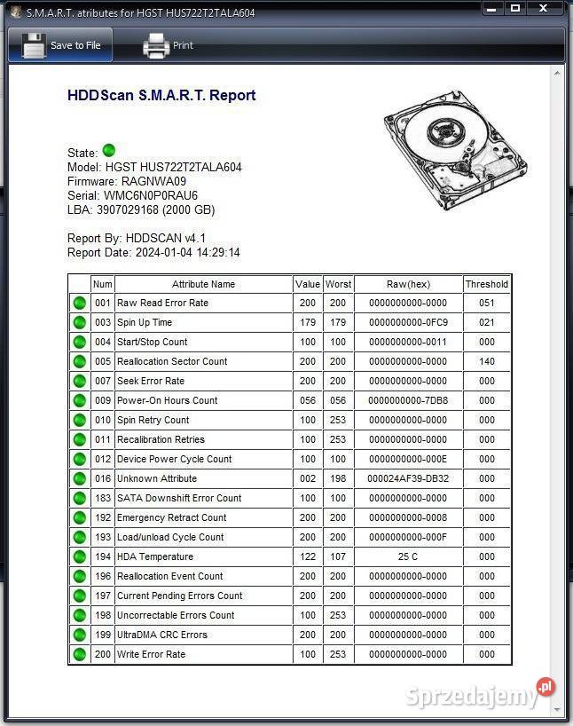 Western Digital 2TB SATA 35 DC HA210 7200RPM lubelskie Tomaszów Lubelski