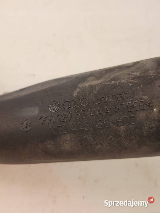 RURA WĄŻ INTERCOOLERA AUDI VW SKODA 1K0145654AA śląskie Przystajń sprzedam